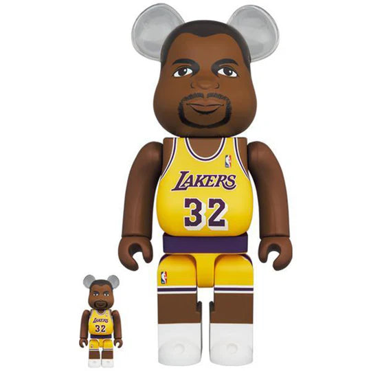 BE@RBRICK 100% & 400% - MAGIC JOHNSON